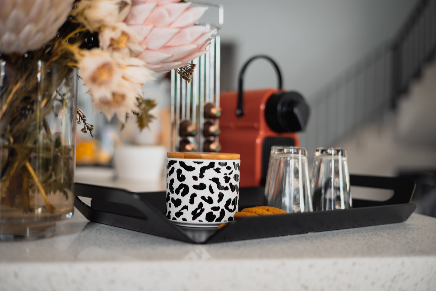 Origami Tray Carbon Steel Serving Tray