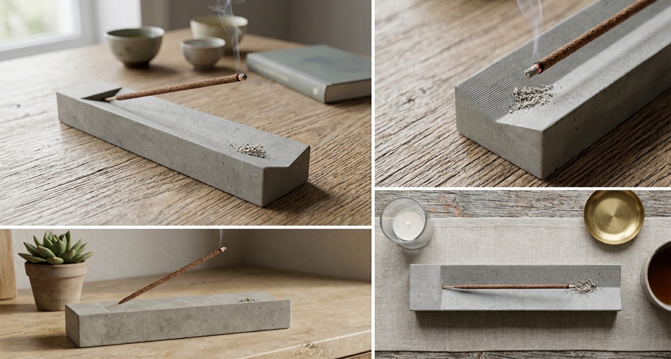 Stone & Smoke Incense Holder