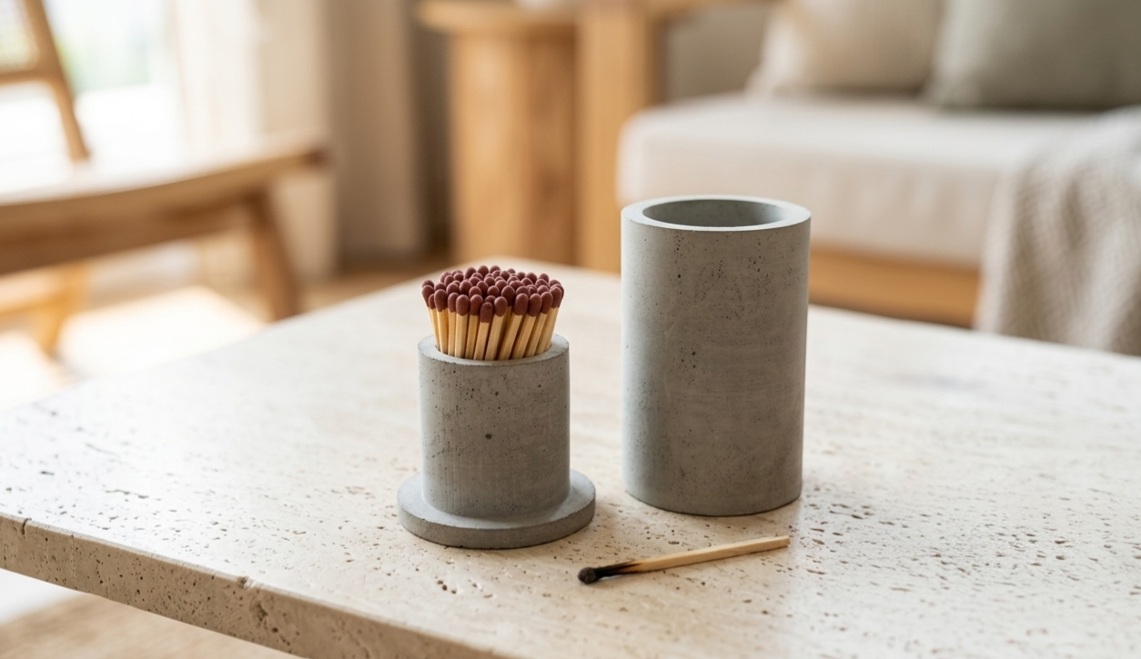 Stone & Smoke Match Holder