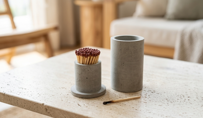 Stone & Smoke Match Holder
