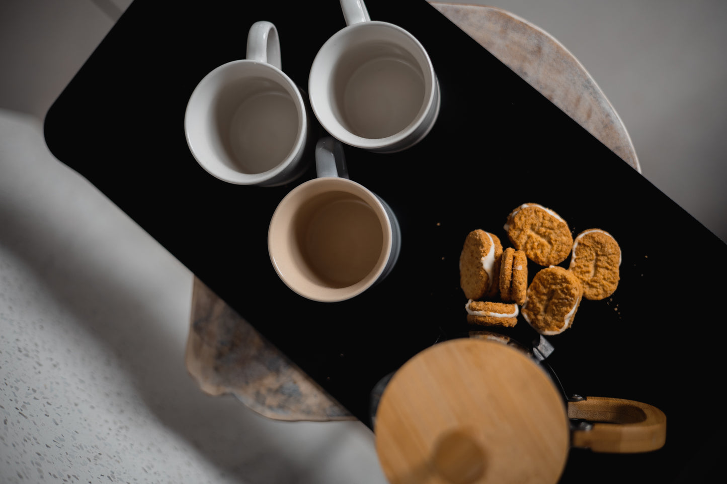 Minimalist Sheet Metal Serving Tray