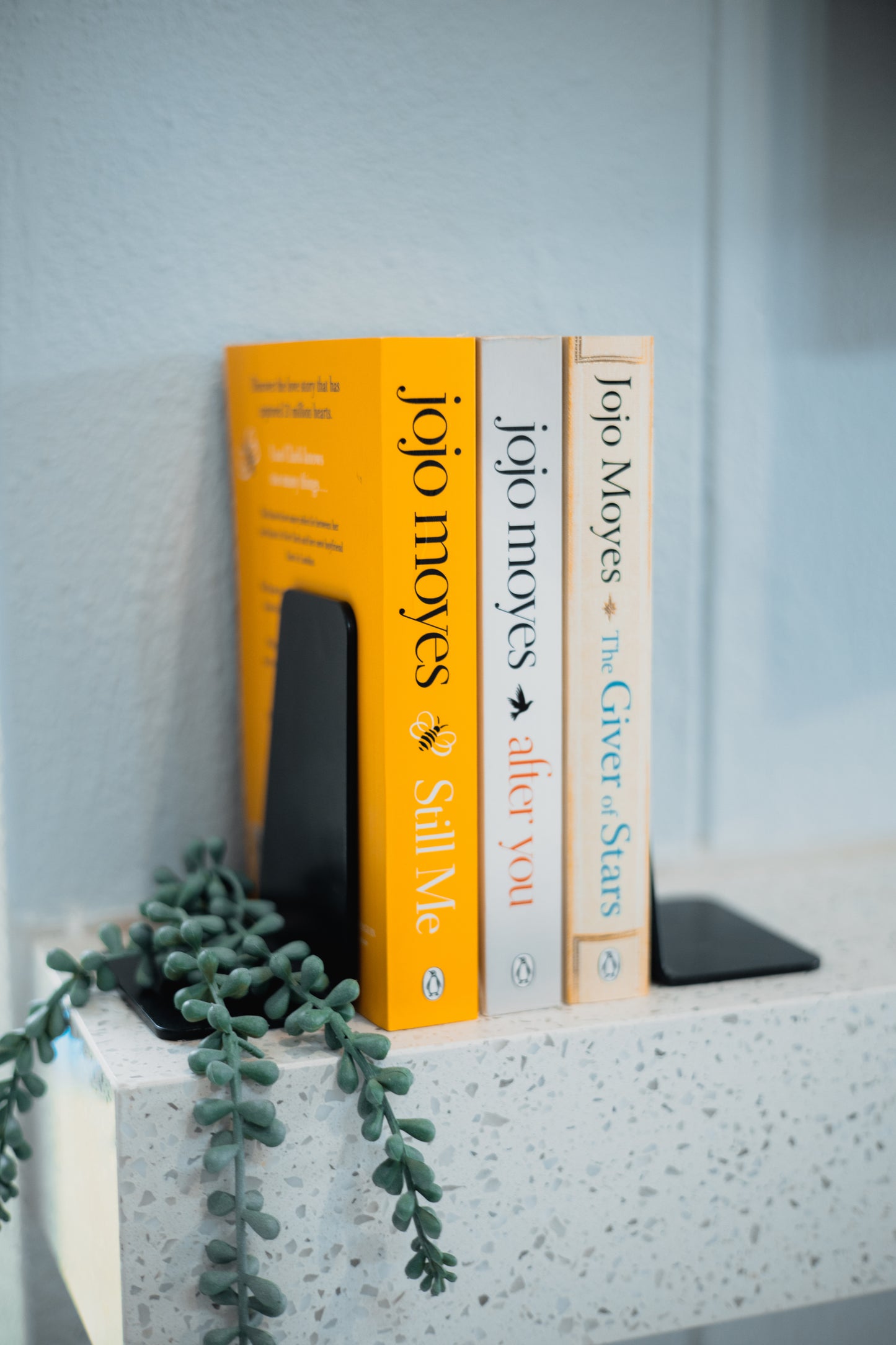 Minimalist Sheet Metal Book Stands – Pair