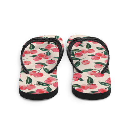 Unisex Cherry Flip-Flops