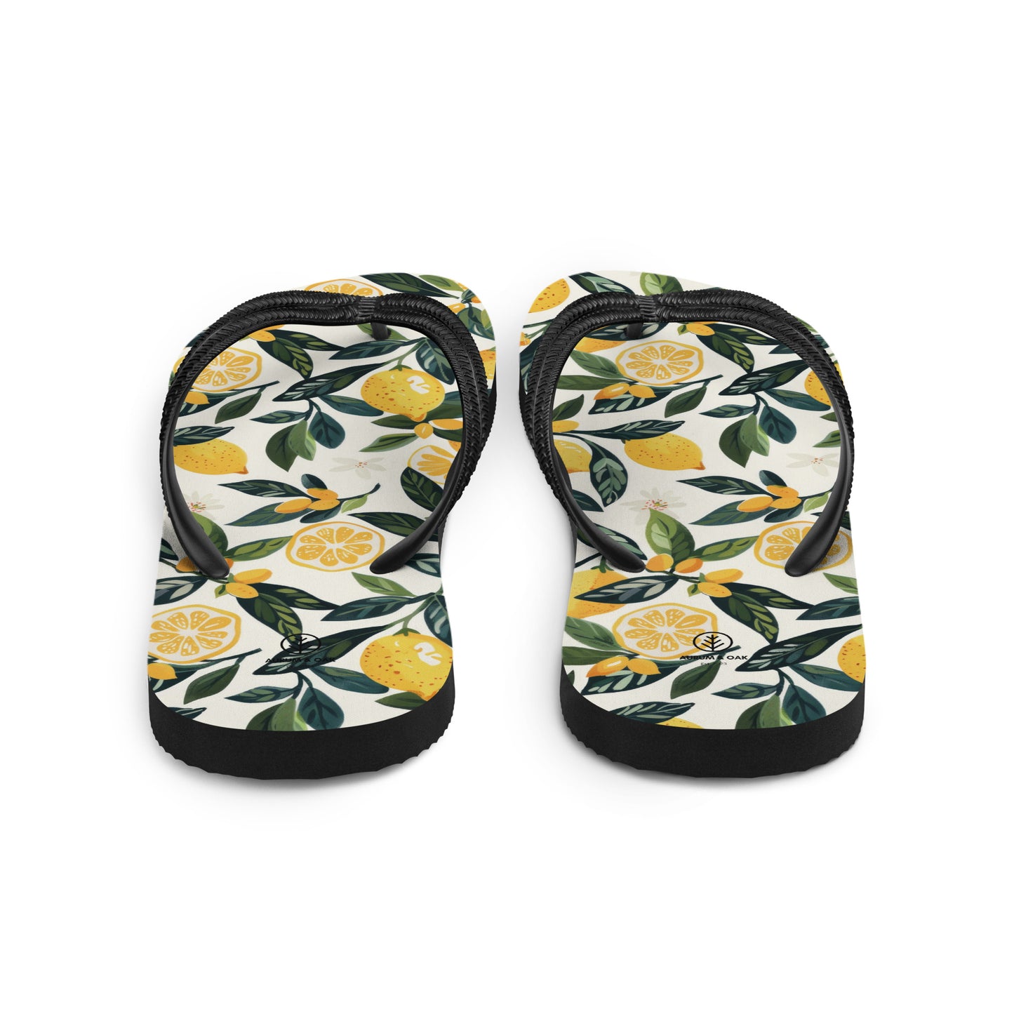 Unisex Citrus Flip-Flops