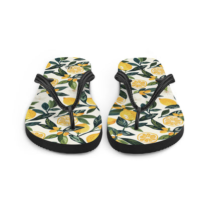 Unisex Citrus Flip-Flops