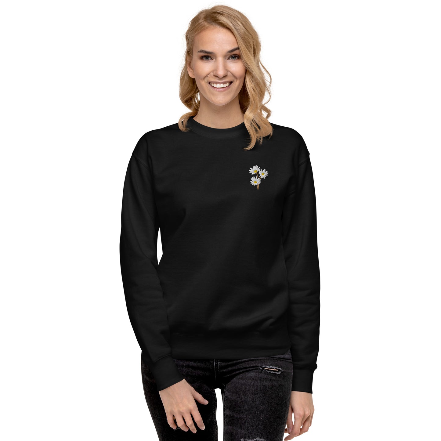 Women's Embroidered Premium Sweatshirt