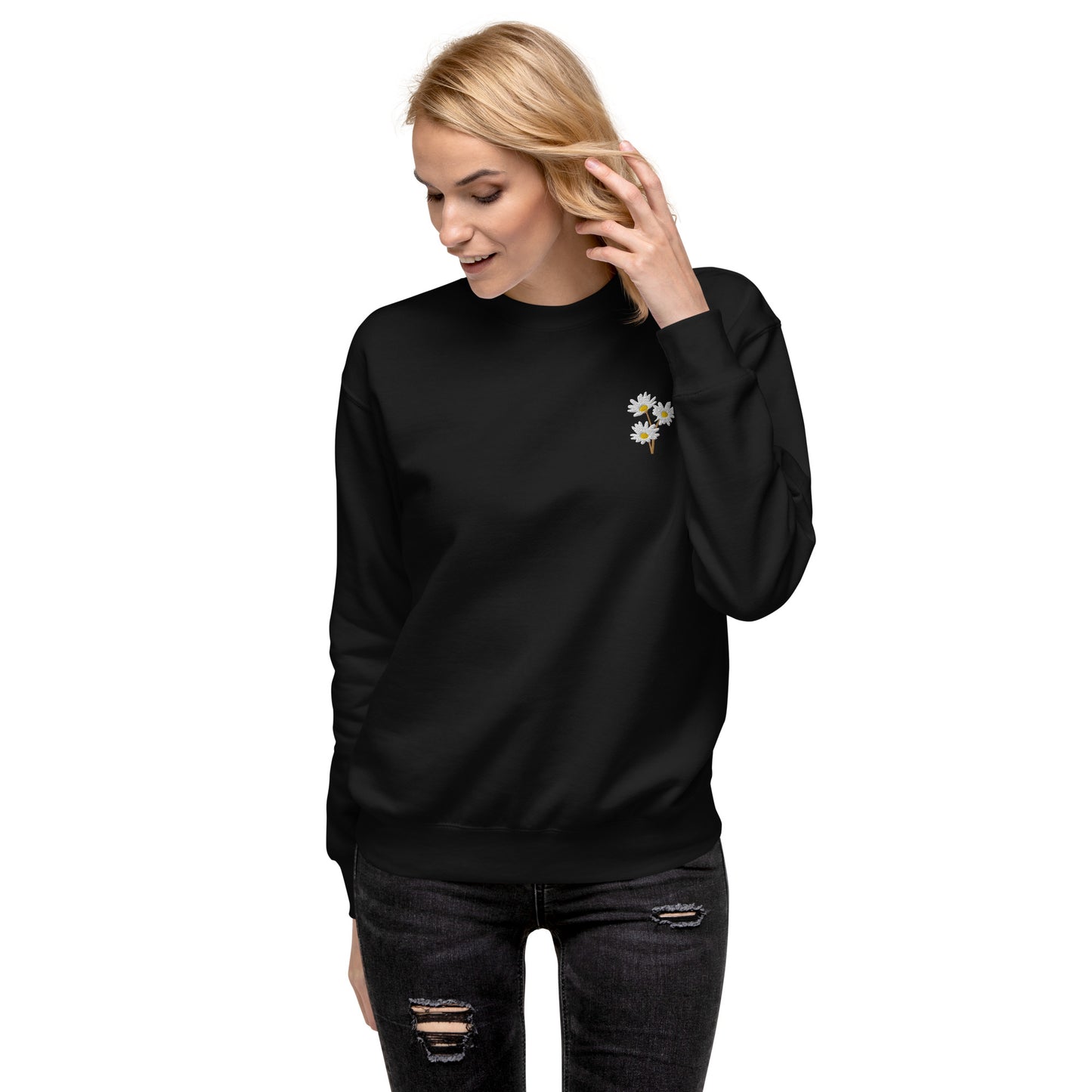 Women's Embroidered Premium Sweatshirt