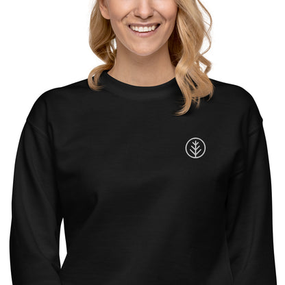 Women's Embroidered  Premium Sweatshirt