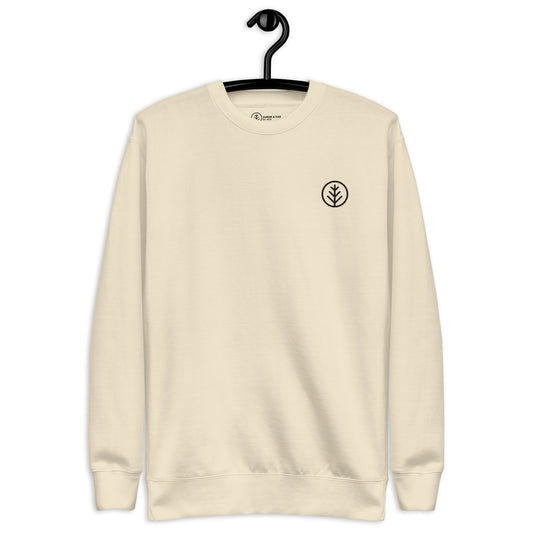 Aurum & Oak's Embroidered Premium Sweatshirt