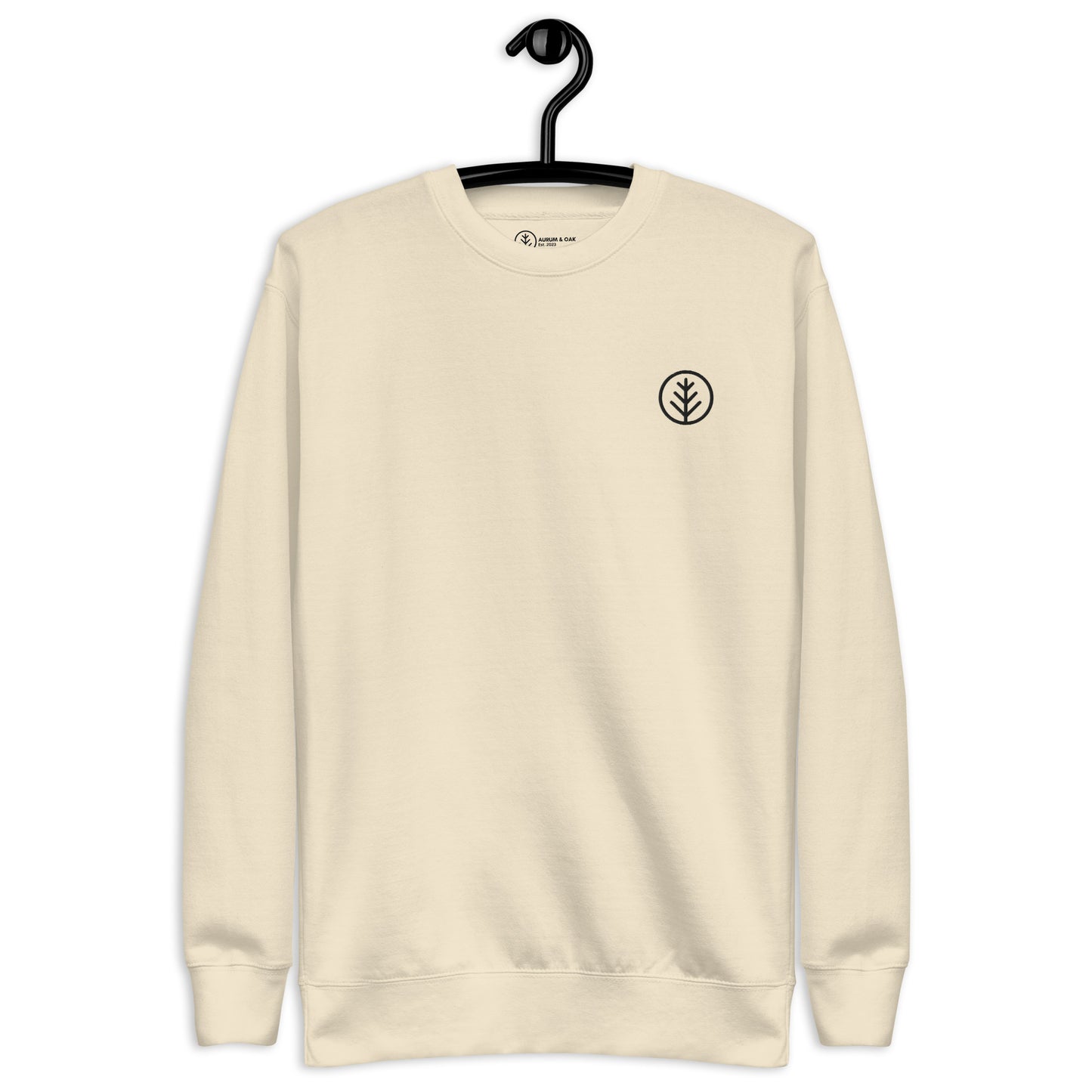 Aurum & Oak's Embroidered Premium Sweatshirt