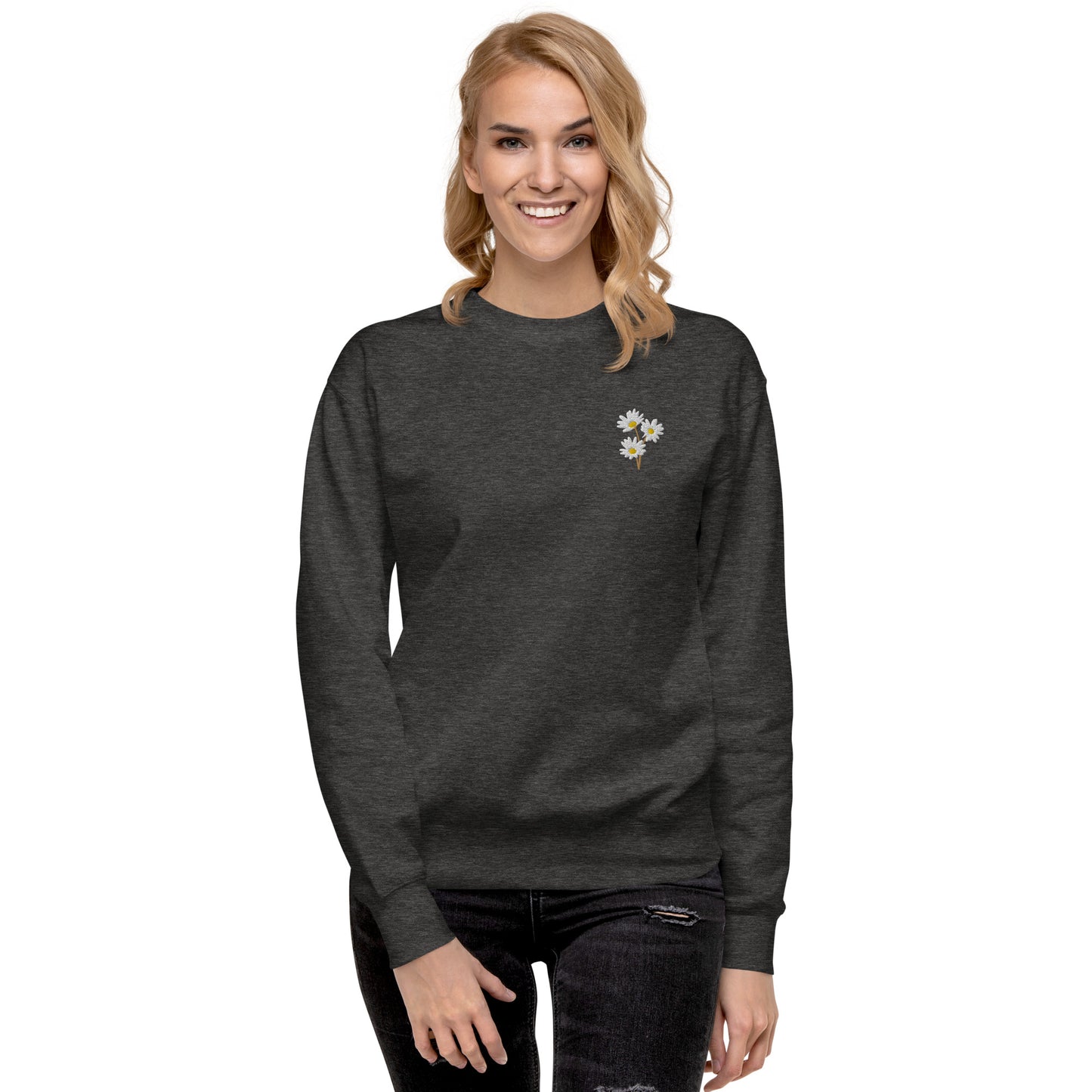 Women's Embroidered Premium Sweatshirt