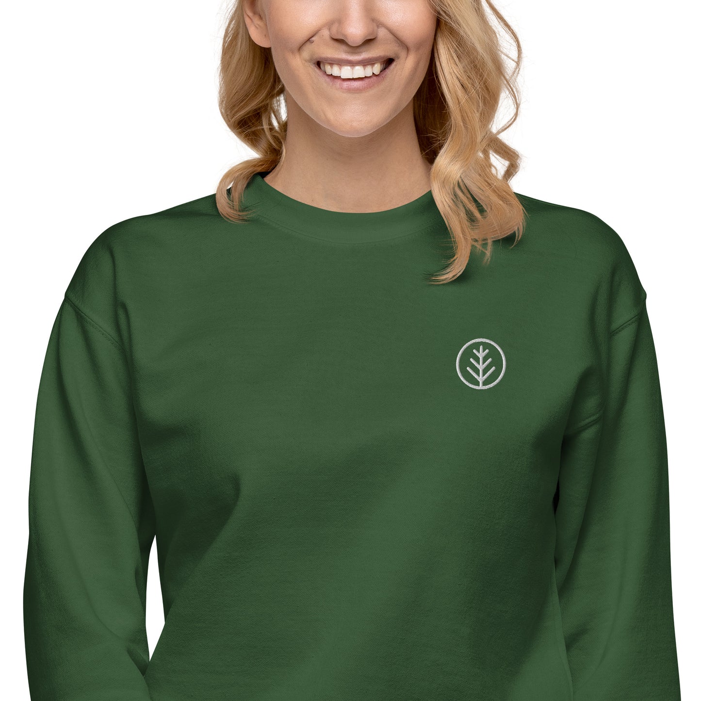 Women's Embroidered  Premium Sweatshirt