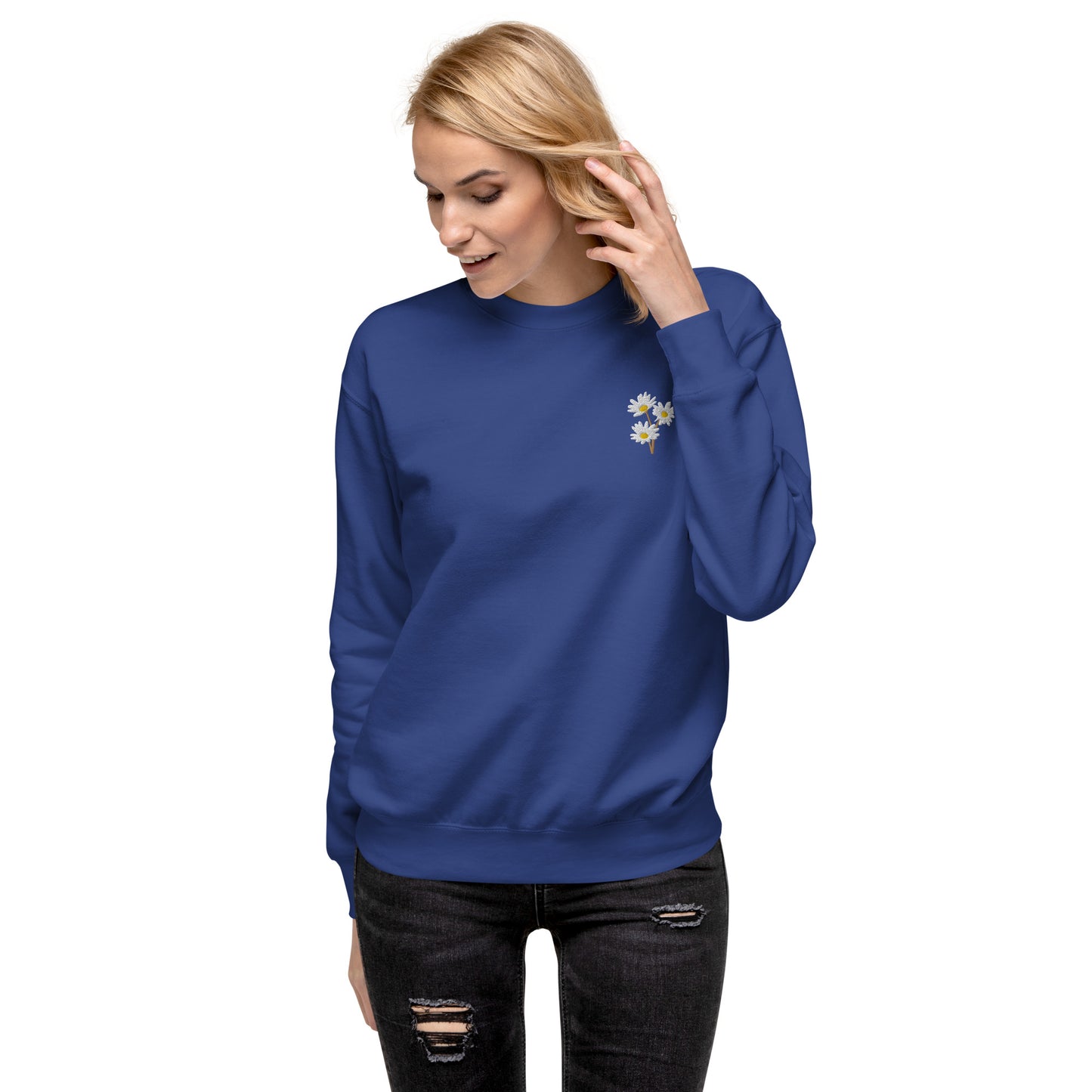 Women's Embroidered Premium Sweatshirt