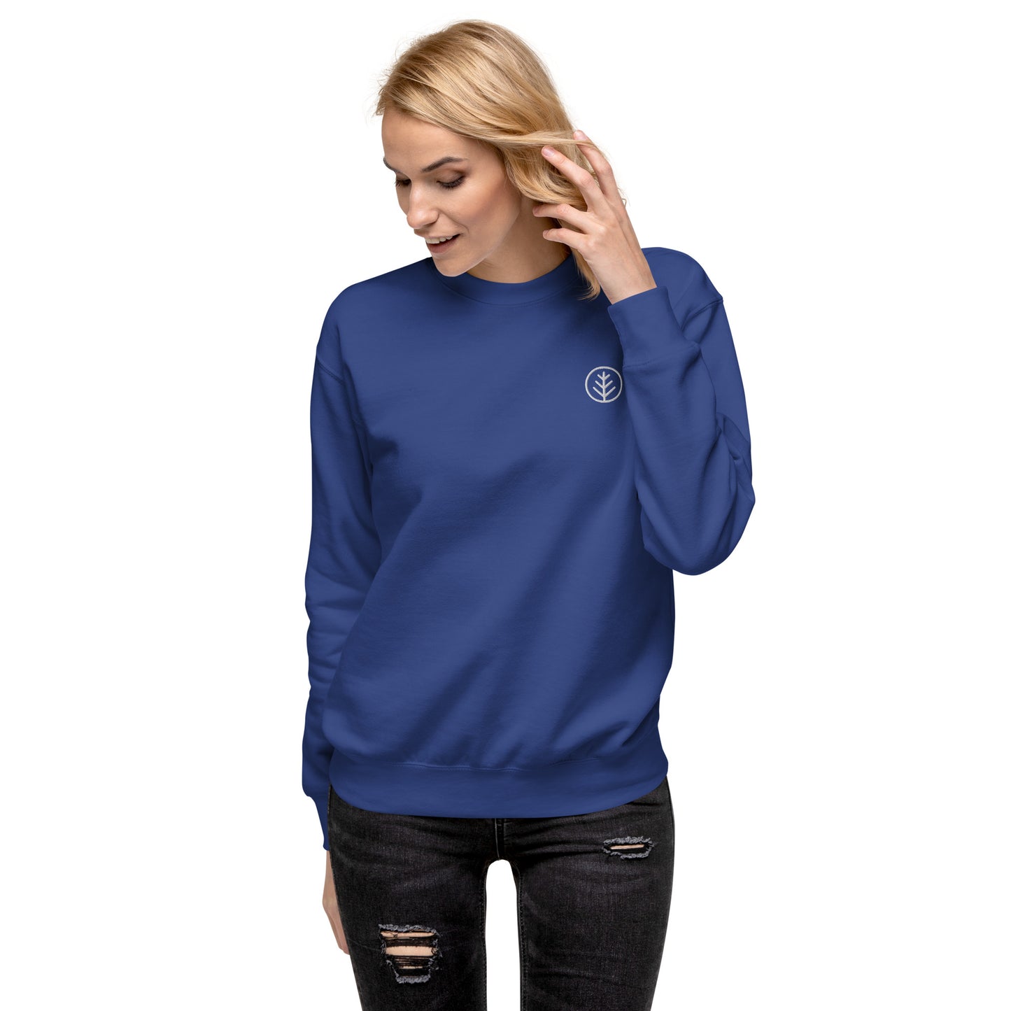 Women's Embroidered  Premium Sweatshirt